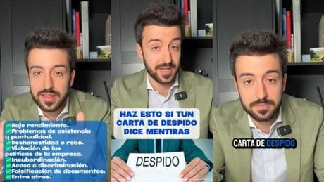 Miguel Benito, abogado experto en derecho laboral, expone cómo muchas empresas manipulan la carta de despido
