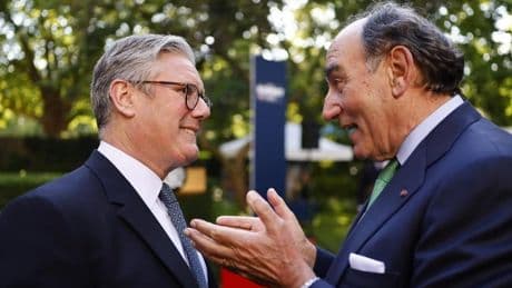 Galán asiste a la recepción oficial de Starmer con motivo de la cumbre entre Reino Unido y la UE