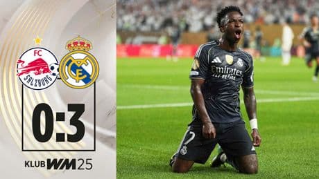 Solo-Tor und Hacken-Assist - Grandiose Vini-Show bei Real-Sieg