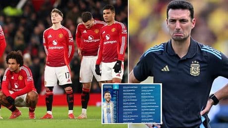 Man United exile in international wilderness as he is left out of latest squad, with pressure mounting to find move away