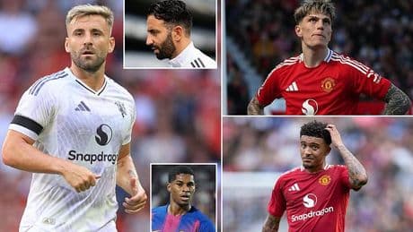 Luke Shaw backs Ruben Amorim's hardline approach to tackle 'toxic' and 'extremely negative' Man United culture - after Red Devils boss axed stars to bomb squad