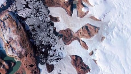 Grönland: Satellitenbilder zeigen unbekanntes Phänomen im Gletscher