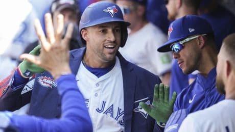 Blue Jays’ Springer named AL player of the week