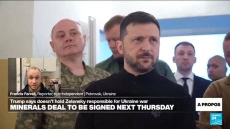 Ukrainians see minerals deal as 'typical of Trump's gangster-style diplomacy', observer says