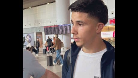 Benjamin Bouchouari Trabzonspor için İstanbul’a geldi