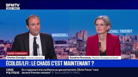 Crise politique: "Emmanuel Macron joue avec la gauche", estime Sandrine Rousseau, député "Écologiste et Social"