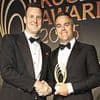 Bath head of rugby Johann van Graan and Gloucester scrum-half Tomos Williams the big winners at annual Premiership awards