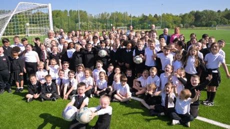 Three new synthetic sports pitches open across North Lanarkshire