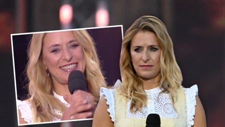 "Da fließen Tränchen": Stefanie Hertel wird bei vor laufender Kamera emotional