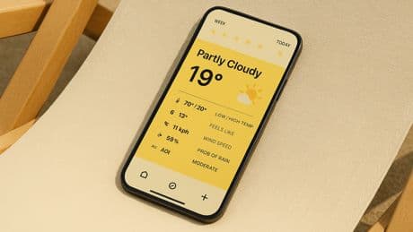Erfrischend neue Wetter-App bringt Wetterprognosen in Alltagssprache