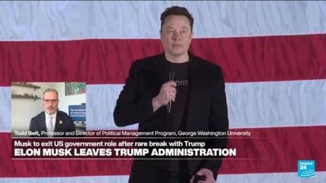 'Musk was Trump's lightning rod', politics professor says as billionaire leaves DOGE
