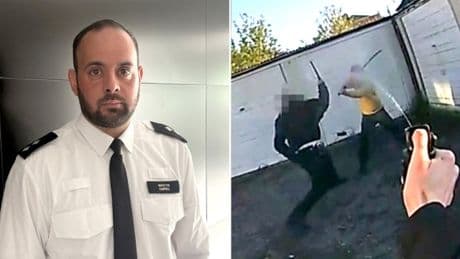 Hero officer who ended samurai killer rampage had ‘no time for fear’