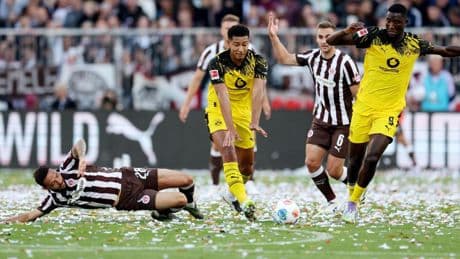 Gris Bellingham y el Dortmund empieza con el pie izquierdo