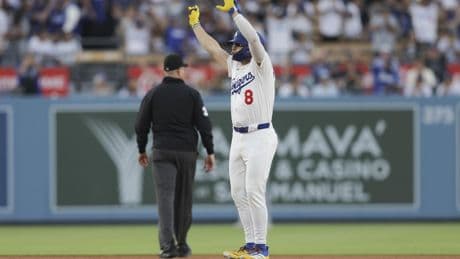 Kershaw wins third straight start, Rojas homers in Dodgers' win over Nationals