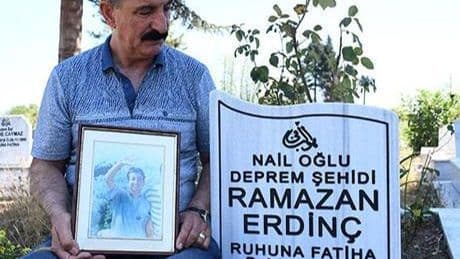 17 Ağustos’un acısı dinmedi! Nail Erdinç, 26 yıldır enkazda kaybettiği oğlunu anıyor