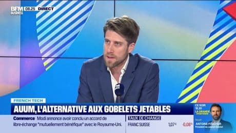 French Tech : Auum, l'alternative aux gobelets jetables - 07/05