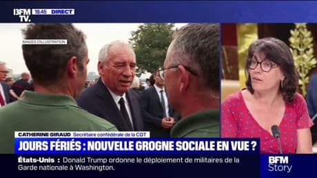 Suppression de deux jours fériés: "C'est scandaleux", estime Catherine Giraud (CGT)