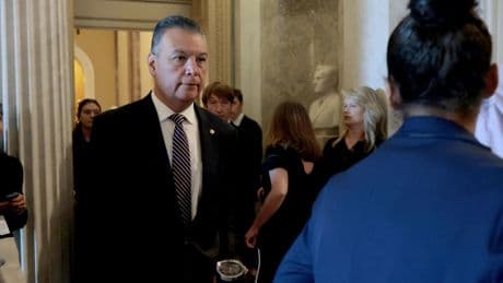 Alex Padilla recounts his removal from DHS news conference in emotional Senate speech
