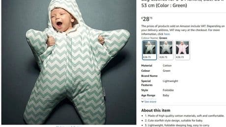 Baby sleeping bags being sold online ‘pose suffocation risk’, Which? warns