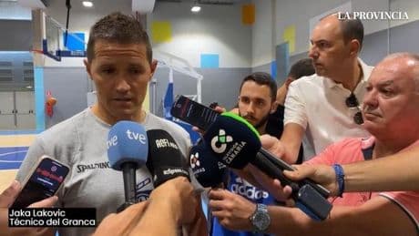 Jaka Lakovic, entrenador del CB Gran Canaria, raja contra el calendario de la ACB