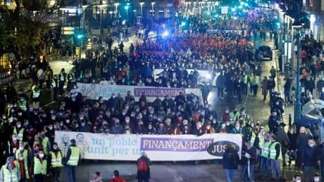 La Plataforma pel Finançament Just entra en dique seco