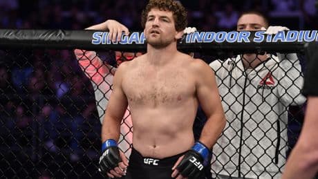 Ex-UFC star Ben Askren placed on lung transplant list, wife reveals
