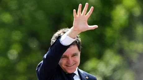 Nicusor Dan, pro-européen et fervent soutien de l'Ukraine, investi président de la Roumanie