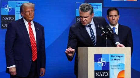 Pete Hegseth holding Pentagon press conference to celebrate ‘very upset’ B-2 pilots involved in Iran raid