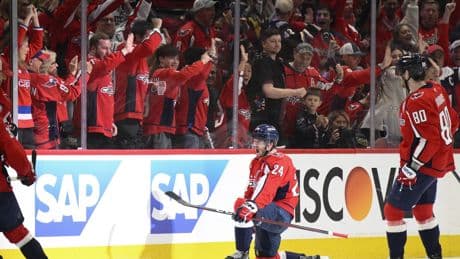 Capitals look more like themselves in beating Hurricanes in Game 2 to tie series