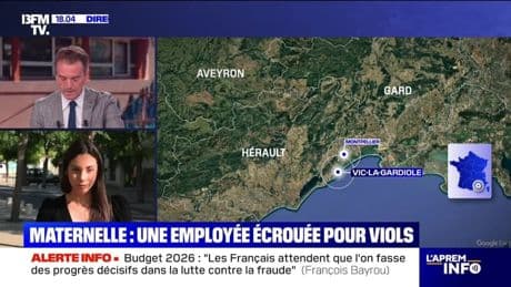 Story 3 : Maternelle, une employée écrouée pour viols - 31/07