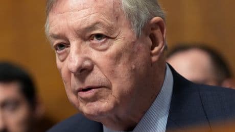 Durbin Demands Tapes of Interviews With Ghislaine Maxwell, Epstein’s Longtime Partner