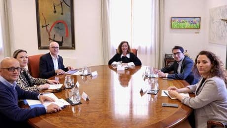 Aldama no figura en ninguna reunión pública con Armengol