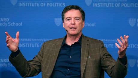 Former FBI director James Comey calls controversy over Instagram post "a bit of a distraction"