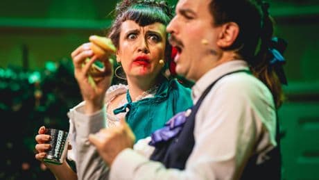 'By the end everyone on stage has been co-opted from the crowd for a chaotic cosplay'