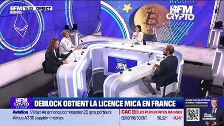 BFM Crypto, le Club : Deblock obtient la licence MiCA en France - 26/05