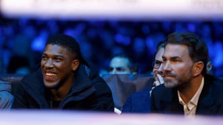Eddie Hearn suggests Anthony Joshua has ‘between one and three fights left’ in boxing