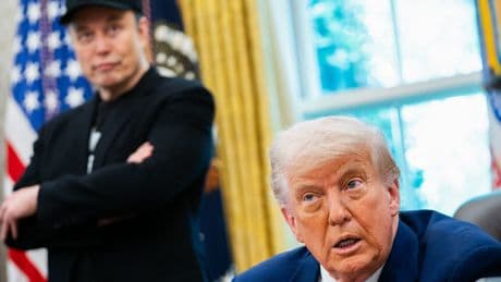 As Elon Musk reignited his criticism of Trump's big bill, the president called him a 'wonderful guy'