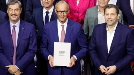 En Allemagne, les conservateurs de Friedrich Merz signent un contrat de coalition avec le centre gauche