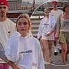 Romeo Beckham and sister Harper Beckham step out in St Tropez on family getaway - as they narrowly avoid Brooklyn and his wife Nicola Peltz amid ongoing rift
