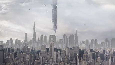 Spektakuläres Konzept - Hier kommt der schwebende „Alien“-Wolkenkratzer