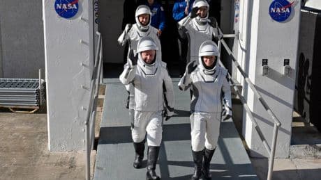 Clouds force last-minute delay for astronaut launch to the International Space Station