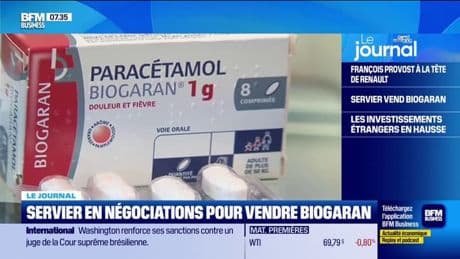 Servier en négociations pour vendre Biogaran
