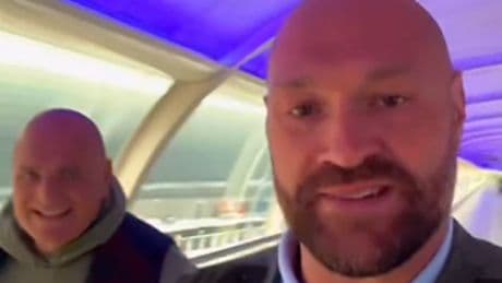 ‘Incoming’: Tyson Fury in ‘business meeting’ as return rumours gather pace