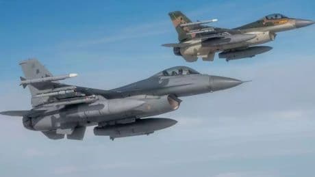 Rus İHA'sı bu kez o ülkede görüldü: F-16'lar peş peşe havalandı
