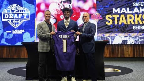 Ravens boost defense early, then add intrigue by picking a 6th-round kicker