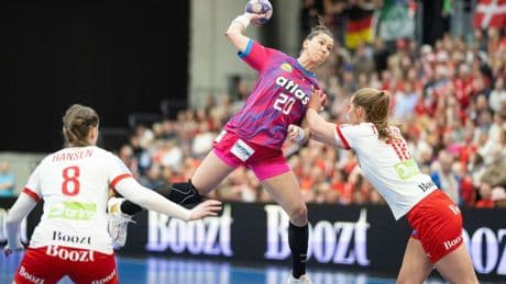 Erfolgreicher WM-Test: Handball-Frauen bejubeln Sieg in Dänemark