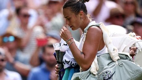 Aryna Sabalenka in ‘sorry’ drama during heated Wimbledon moment with Amanda Anisimova