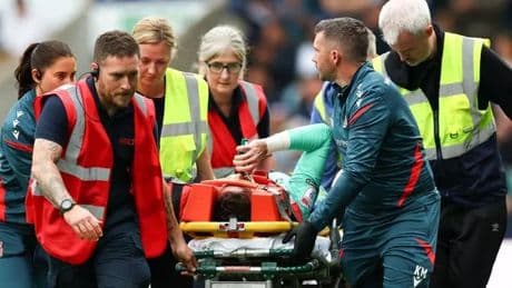 Wrexham boss issues update after star knocked unconscious and sent to hospital