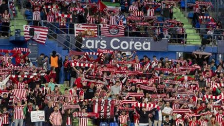 La afición del Athletic nunca falla al equipo