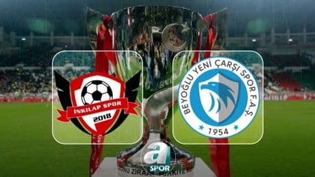 İnkılap FSK-Beyoğlu Yeni Çarşı Spor maçı ne zaman ve saat kaçta? Ziraat Türkiye Kupası maçı hangi kanalda? | CANLI İZLE